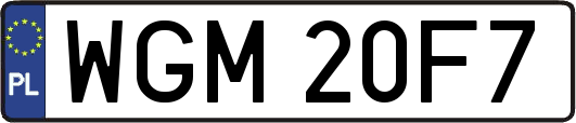 WGM20F7