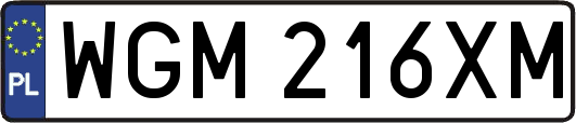 WGM216XM
