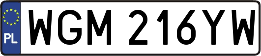 WGM216YW