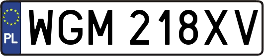 WGM218XV