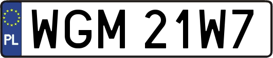 WGM21W7