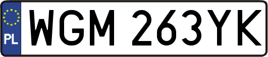 WGM263YK
