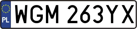 WGM263YX