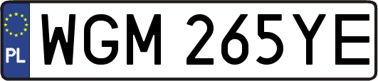 WGM265YE