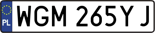 WGM265YJ