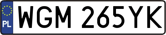 WGM265YK