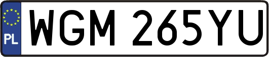 WGM265YU