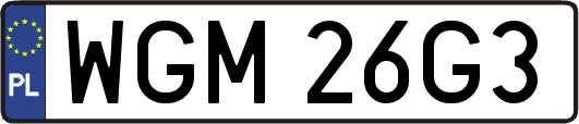 WGM26G3