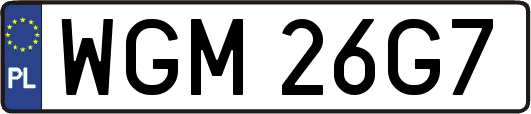 WGM26G7