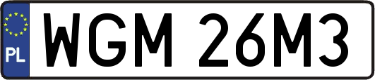 WGM26M3