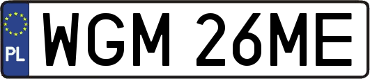 WGM26ME