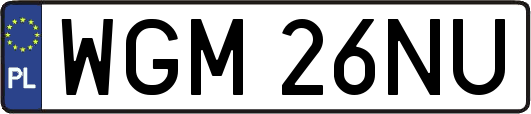 WGM26NU