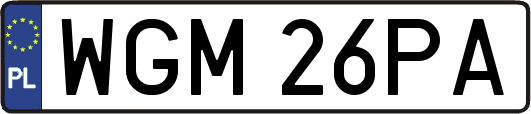 WGM26PA