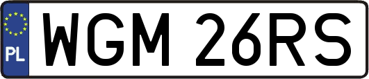 WGM26RS