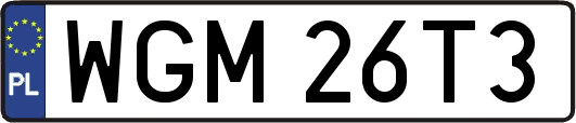 WGM26T3