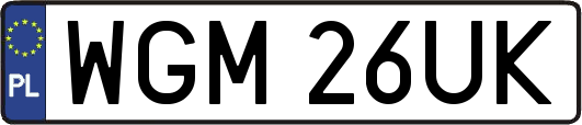 WGM26UK