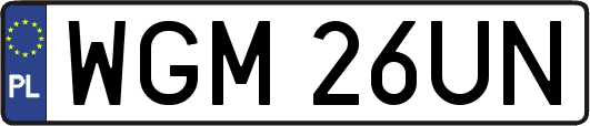 WGM26UN