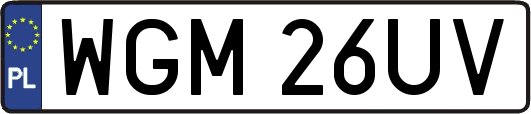 WGM26UV