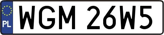WGM26W5