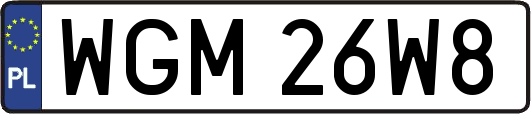 WGM26W8