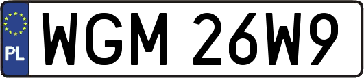 WGM26W9