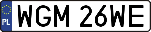 WGM26WE