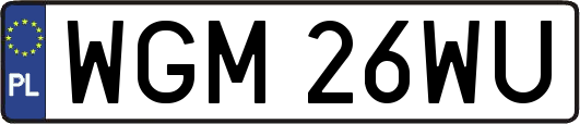WGM26WU