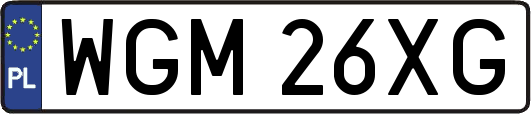 WGM26XG