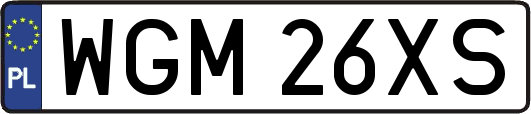 WGM26XS