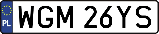 WGM26YS