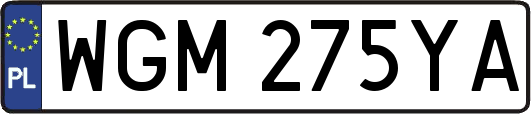 WGM275YA