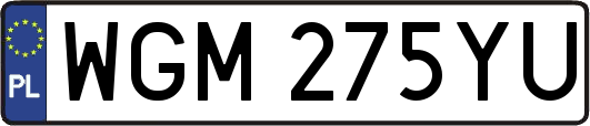 WGM275YU