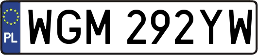 WGM292YW