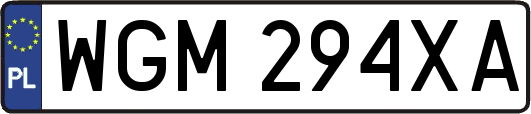 WGM294XA