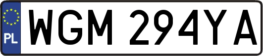 WGM294YA