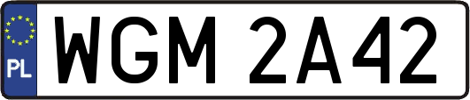 WGM2A42
