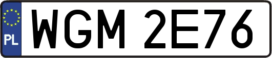 WGM2E76