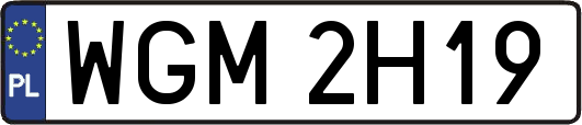 WGM2H19