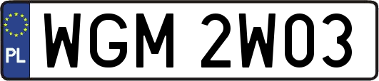 WGM2W03