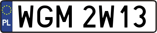 WGM2W13