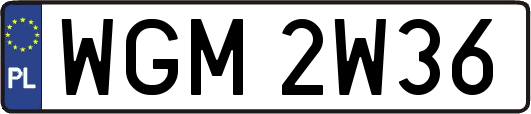 WGM2W36