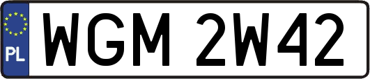 WGM2W42