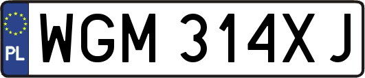 WGM314XJ