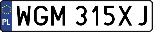 WGM315XJ