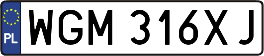WGM316XJ