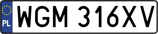 WGM316XV