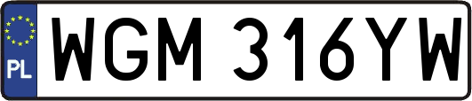 WGM316YW