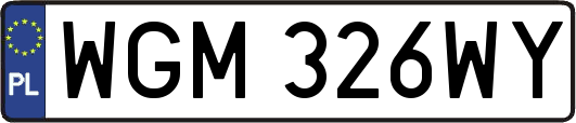 WGM326WY
