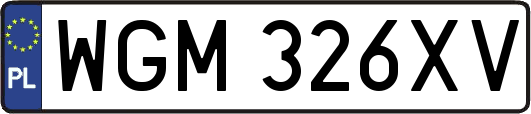 WGM326XV