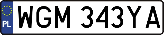 WGM343YA